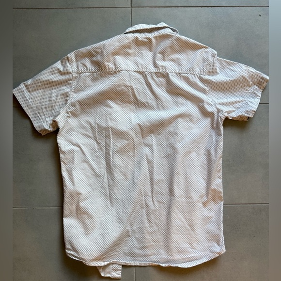 Paper Denim & Cloth White Casual Button Down Slim Shirt medium - Picture 3 of 3